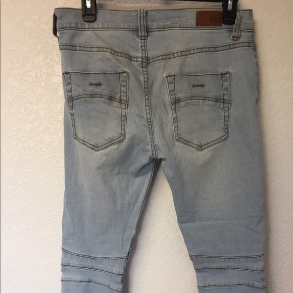 RSQ Seattle Skinny Taper Ripped Jeans - Picture 6 of 7